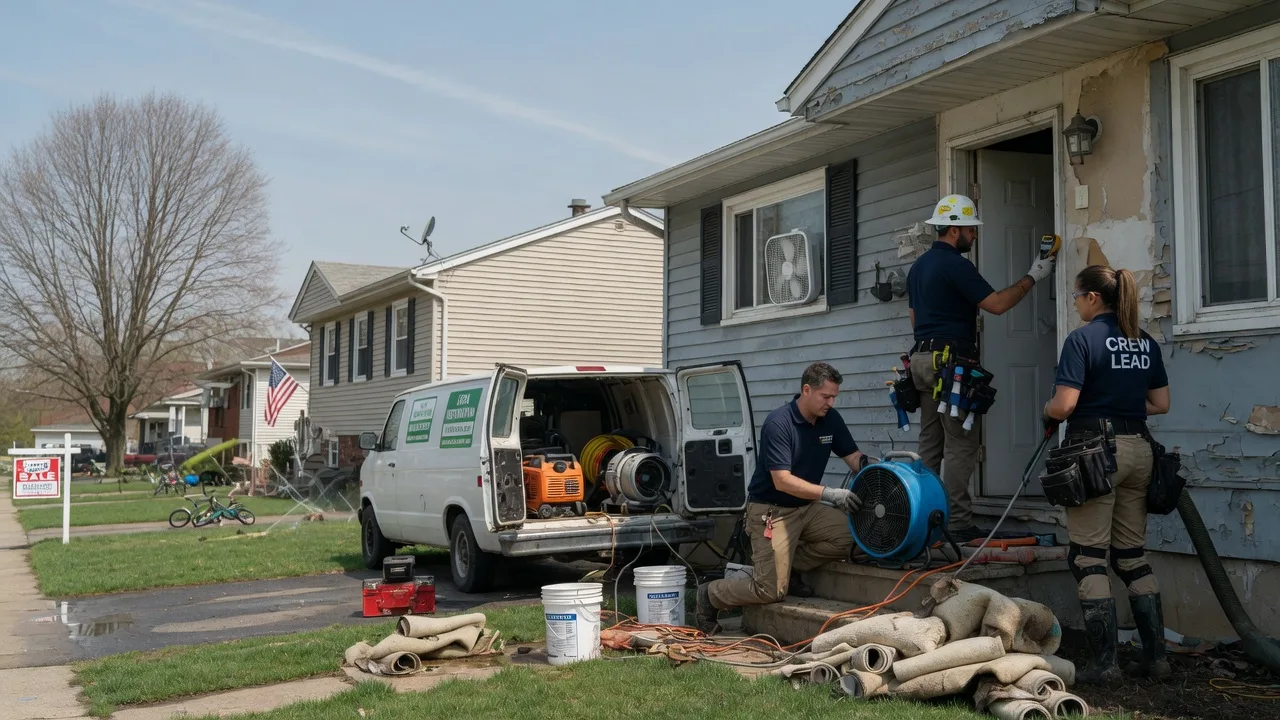 Flood Cleanup in Huntsburg, OH near me